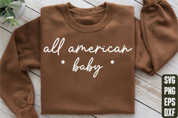 All American Baby Graphics for T-Shirt Designs