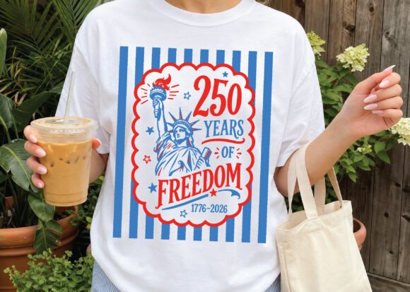 America 250th Anniversary PNG for Graphics & T-Shirt Designs
