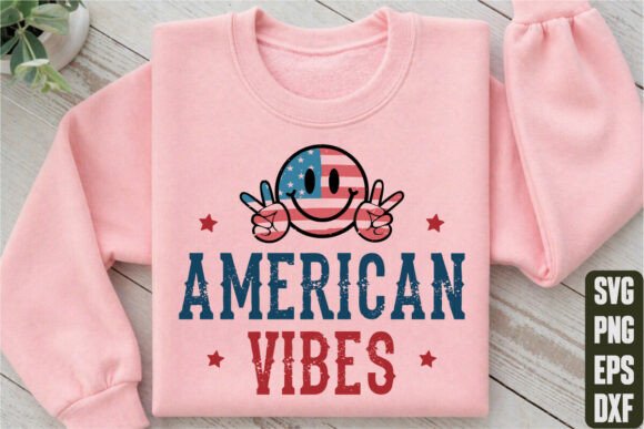 American Vibes Embroidery Design