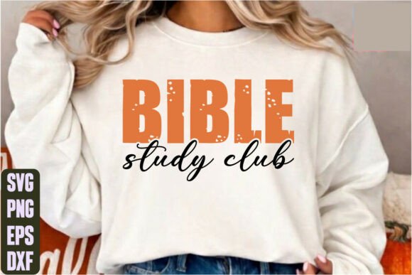 Bible Study Club Graphics & T-Shirt Designs
