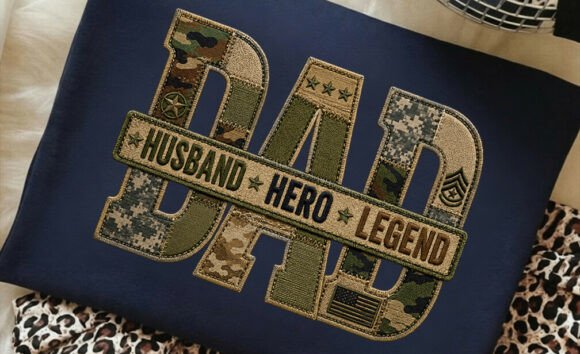 DAD Husband Hero Legend Graphics