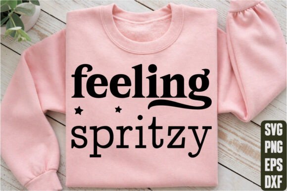 Feeling Spritzy: A Thoughtful Embroidery Design
