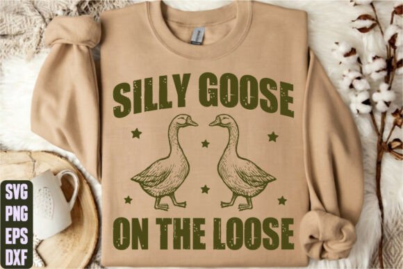 Silly Goose on the Loose SVG