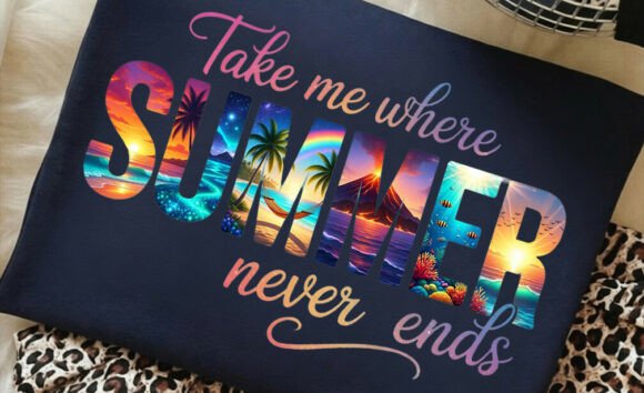 Take Me Where Summer Never Ends T-shirt Graphics