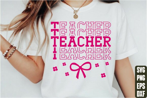 Teacher SVG Graphics for T-Shirt Designs