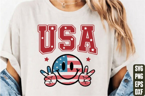 USA SVG: Graphics for T-Shirt Designs